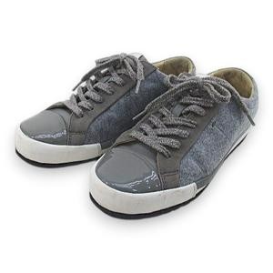 Asics Pedala Low Cut Sneakers Gray 22.5cm (8.86in) AB Condition Women’s