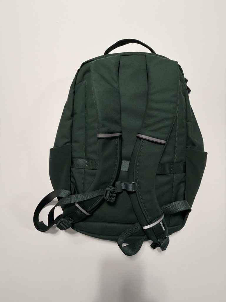 Lululemon Backpack Dark Forest Green 20″ Adjustable Straps Laptop Bag Everyday