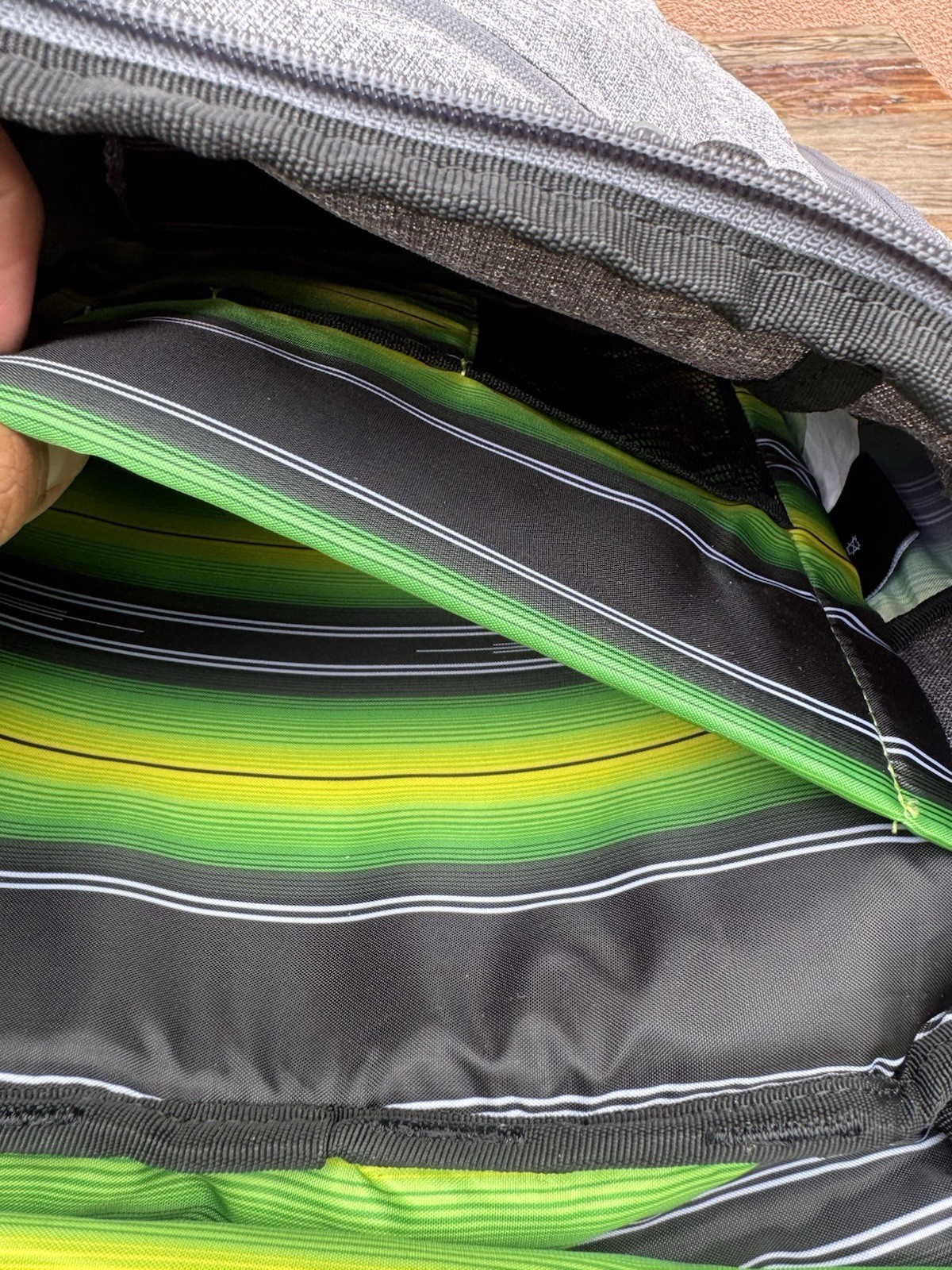New Era Monster Energy Solid Backpack Gray/Green/Black hat backpack