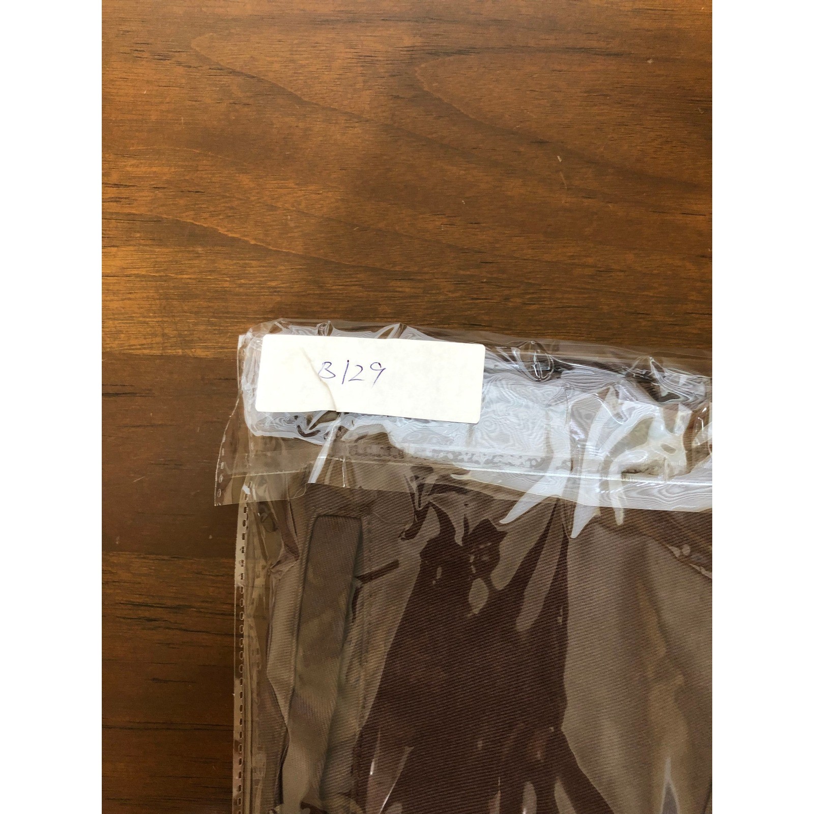 BoohooMAN Cargo Pants Men S (32×32) Chocolate NWT Fixed Waistband Relaxed Twill