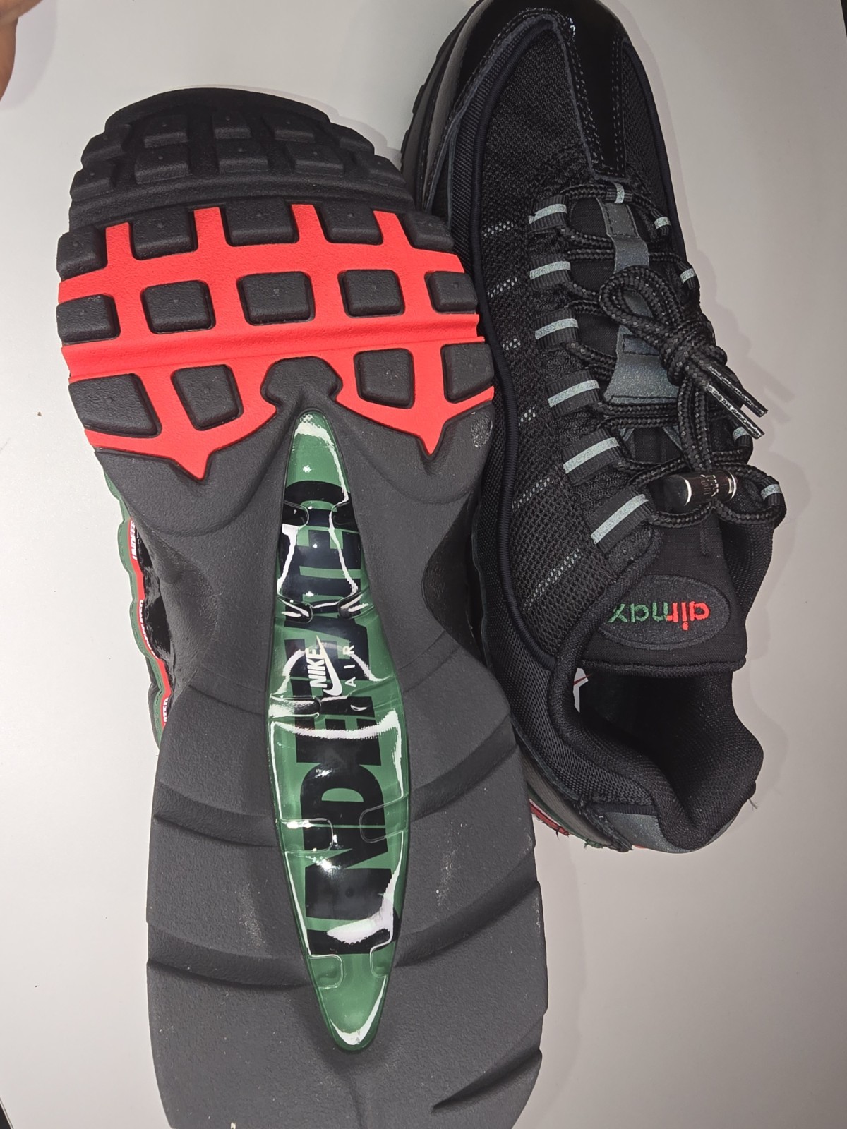 Nike Undefeated x Air Max 95 SP Black Sneaker Sz.10 IB4453-001