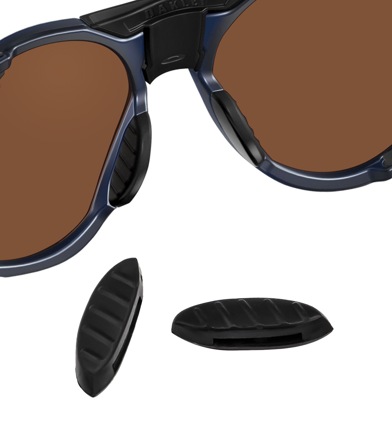 Black Replacement Nose Pads for Oakley Clifden OO9440 Non-Slip Nose Pieces