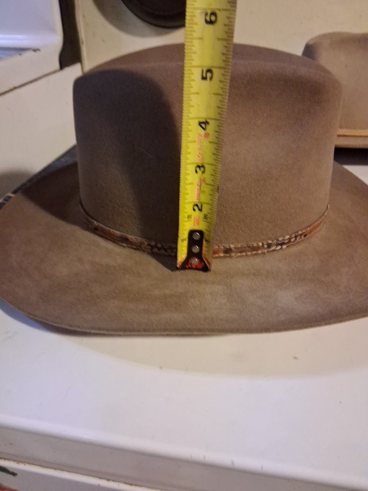5x Beaver Brand And Eddy Bros Cowboy Hats 7 1/4
