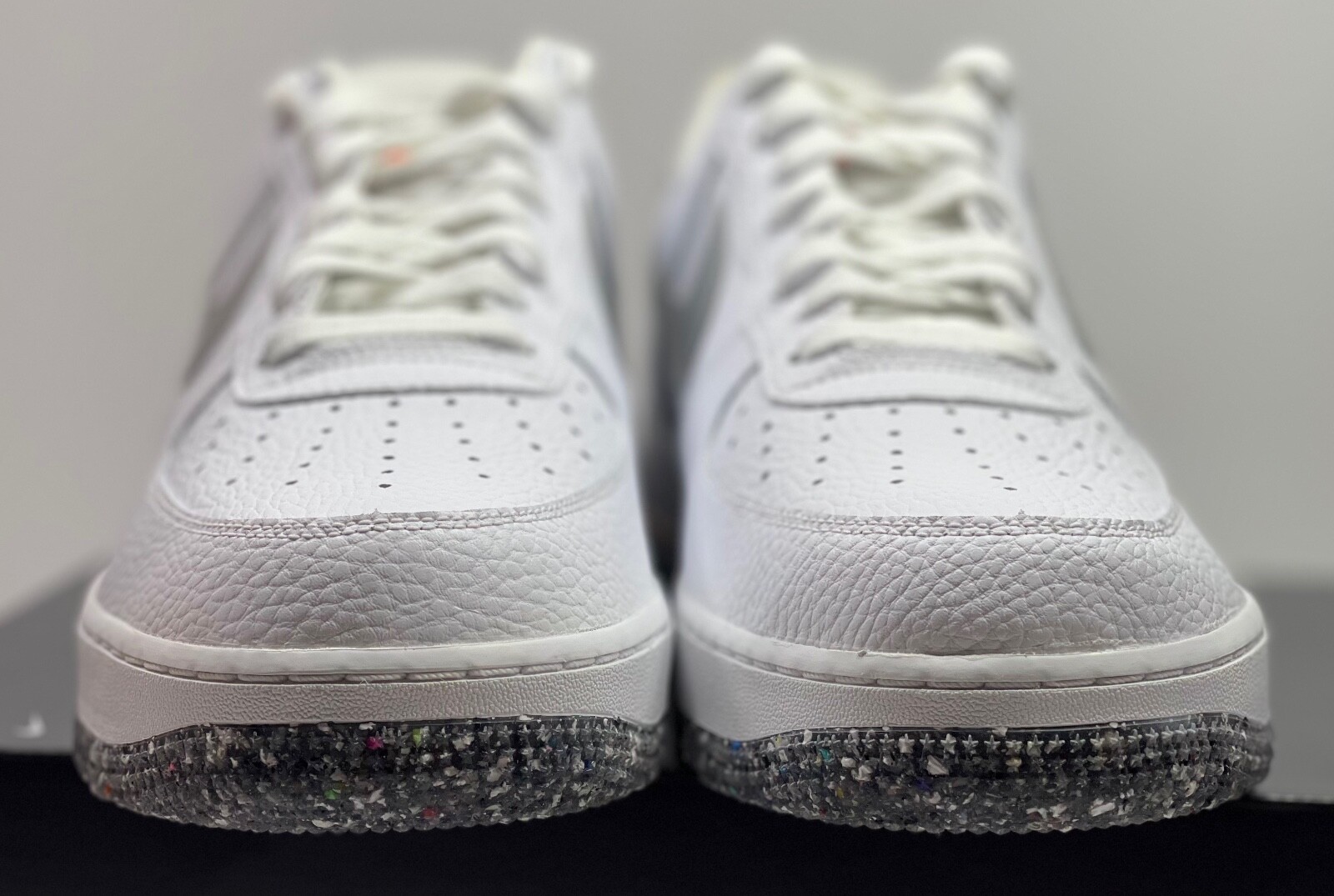 NIKE AIR FORCE 1 ’07 LV8 WHITE/METALLIC SILVER DA4676 100 US MEN SZ 11.5