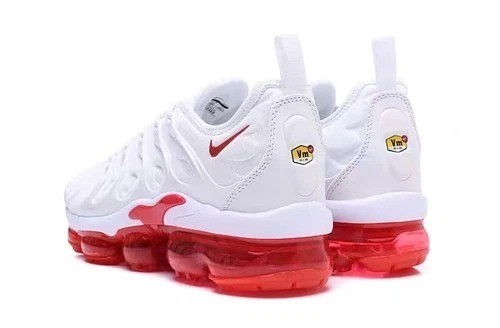NEW Nike Air Vapormax Plus TN White Red Men’s Shoes Size 7-12