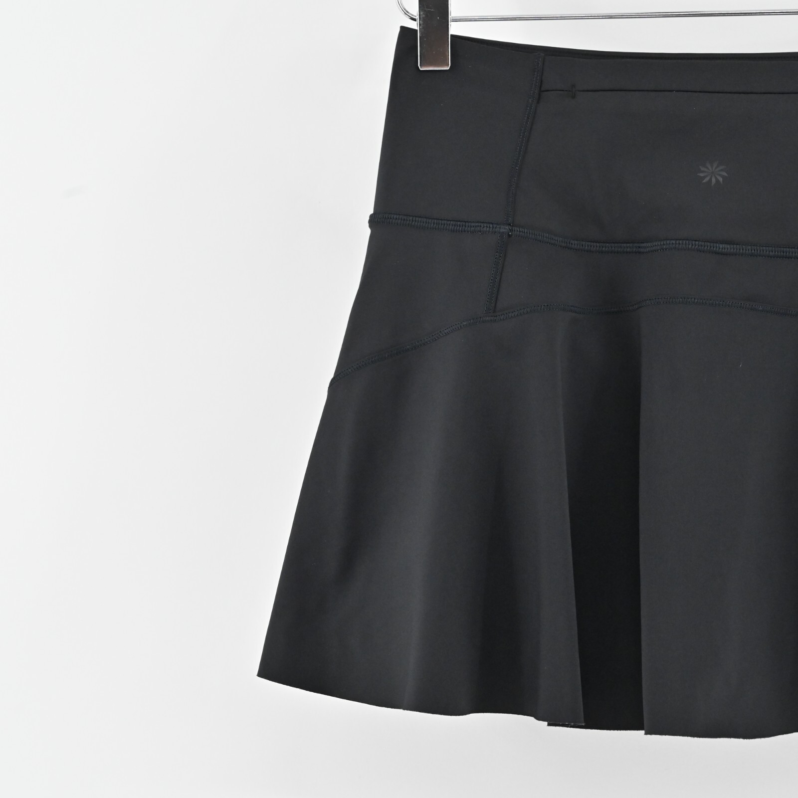 ATHLETA Skort Size XS Ace 13.5 in Black Tennis Skirt Pickleball Athletic Stretch