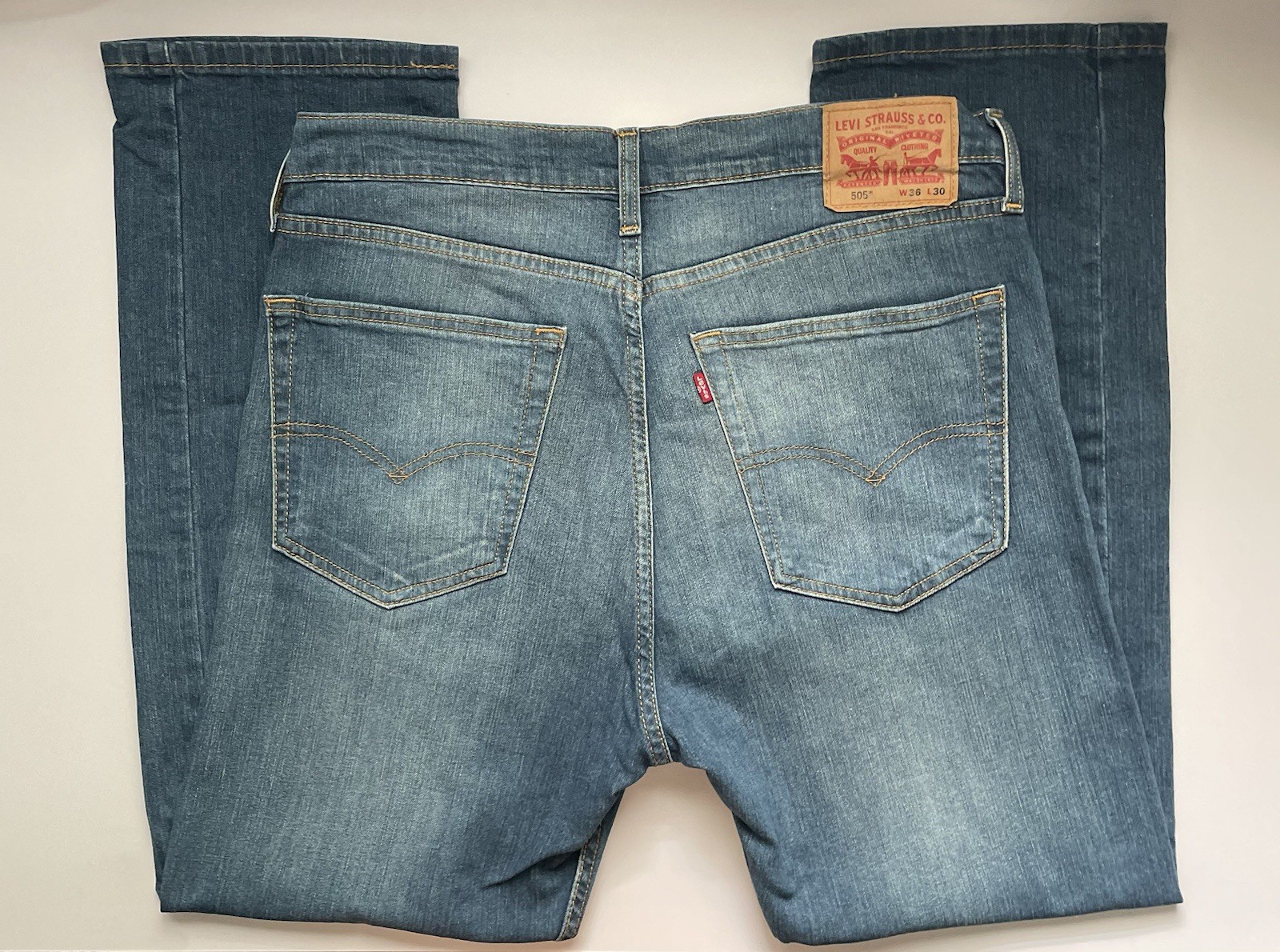 Levi’s 505 Series Bootcut Jean For Men Size 36×30