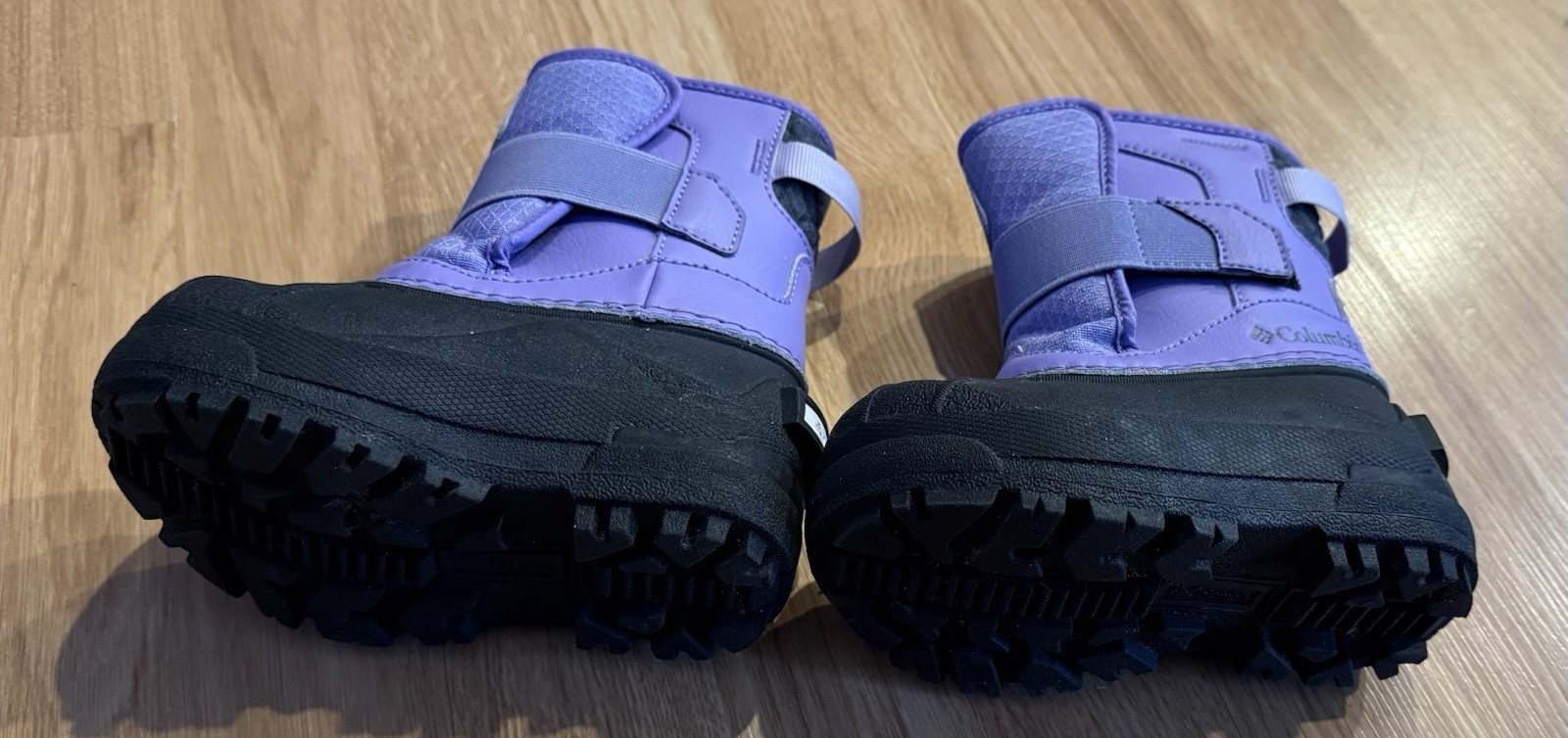 EUC Columbia Toddler Bugaboot Celsius Strap Boots – Purple – Size 7