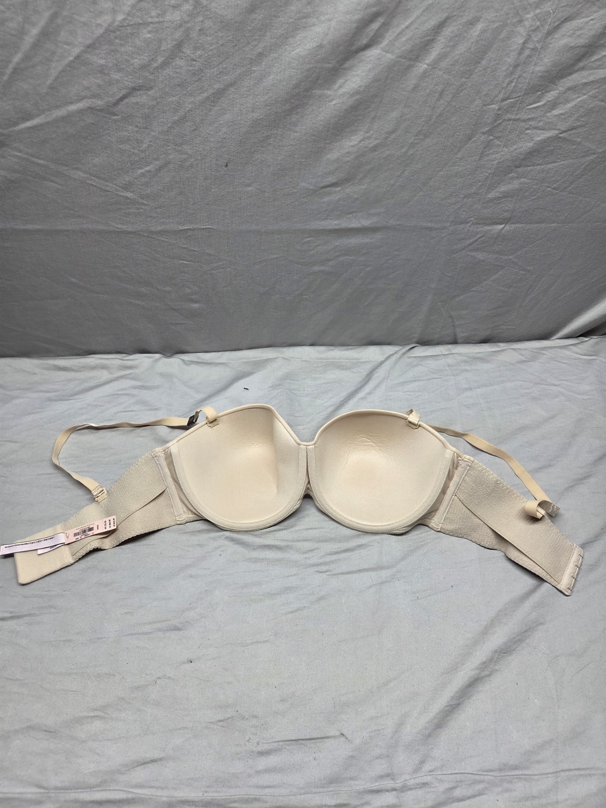 Victoria’s Secret Dream Angels Lined Demi Bra Size 36DD NWT Cream/Tan