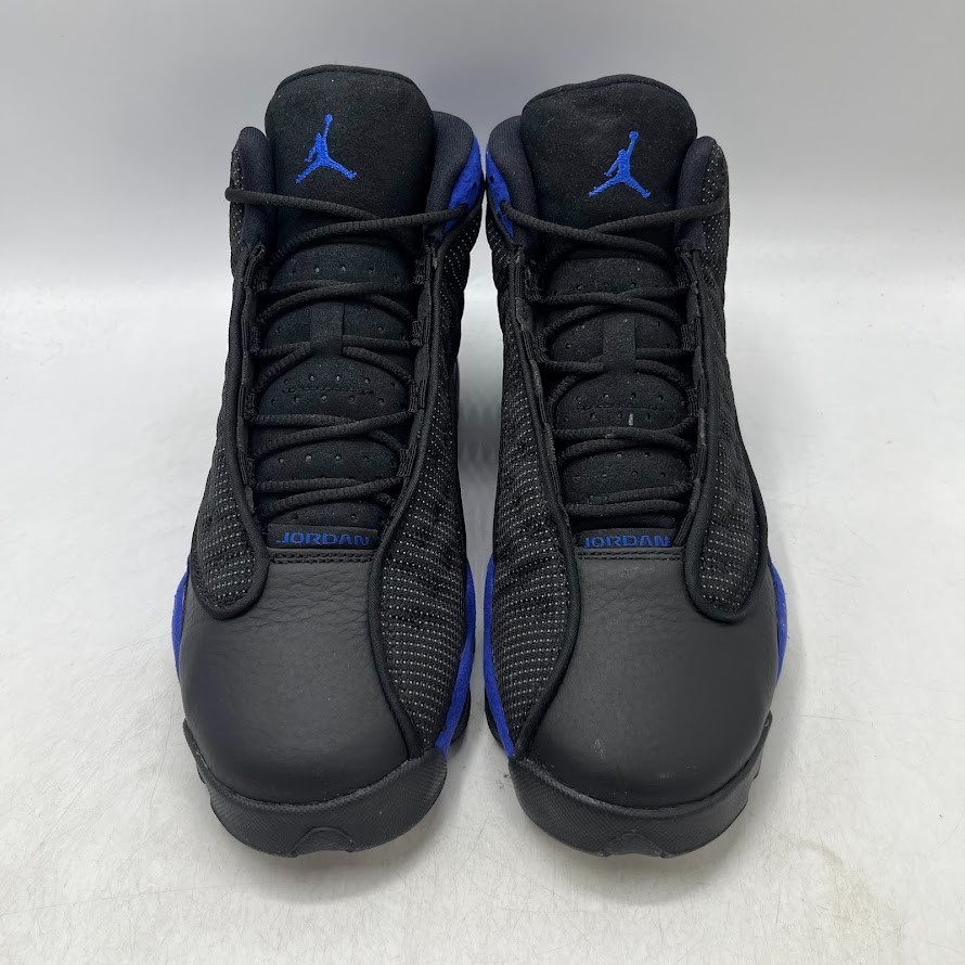 Jordan 13 Retro Black Hyper Royal Blue Sneakers 884129-040 Size US 7Y New