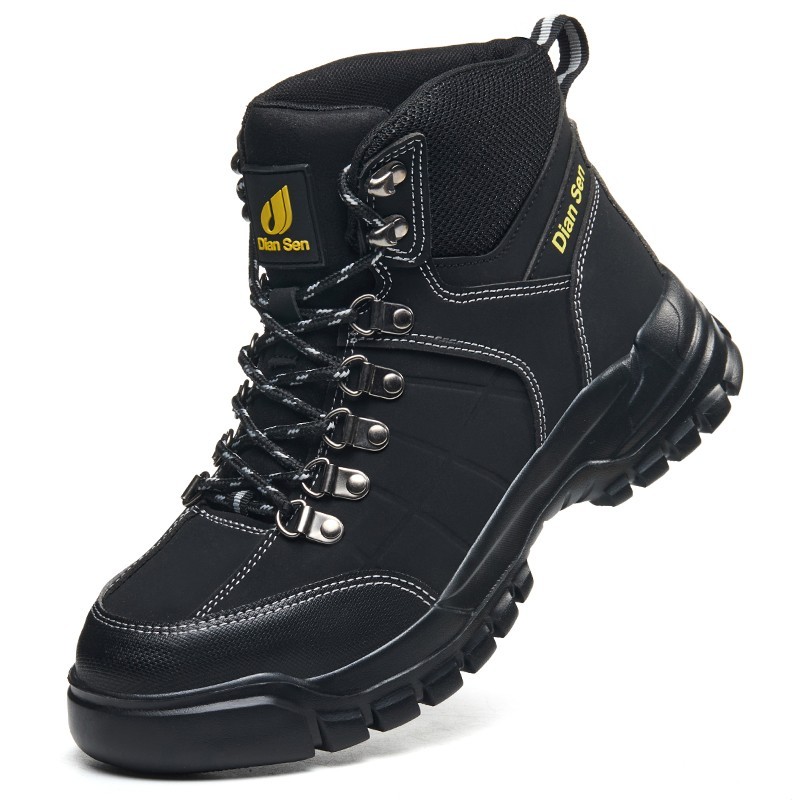 Lightweight Indestructible Steel Toe Boots Non Slip Waterproof Mens Industrial