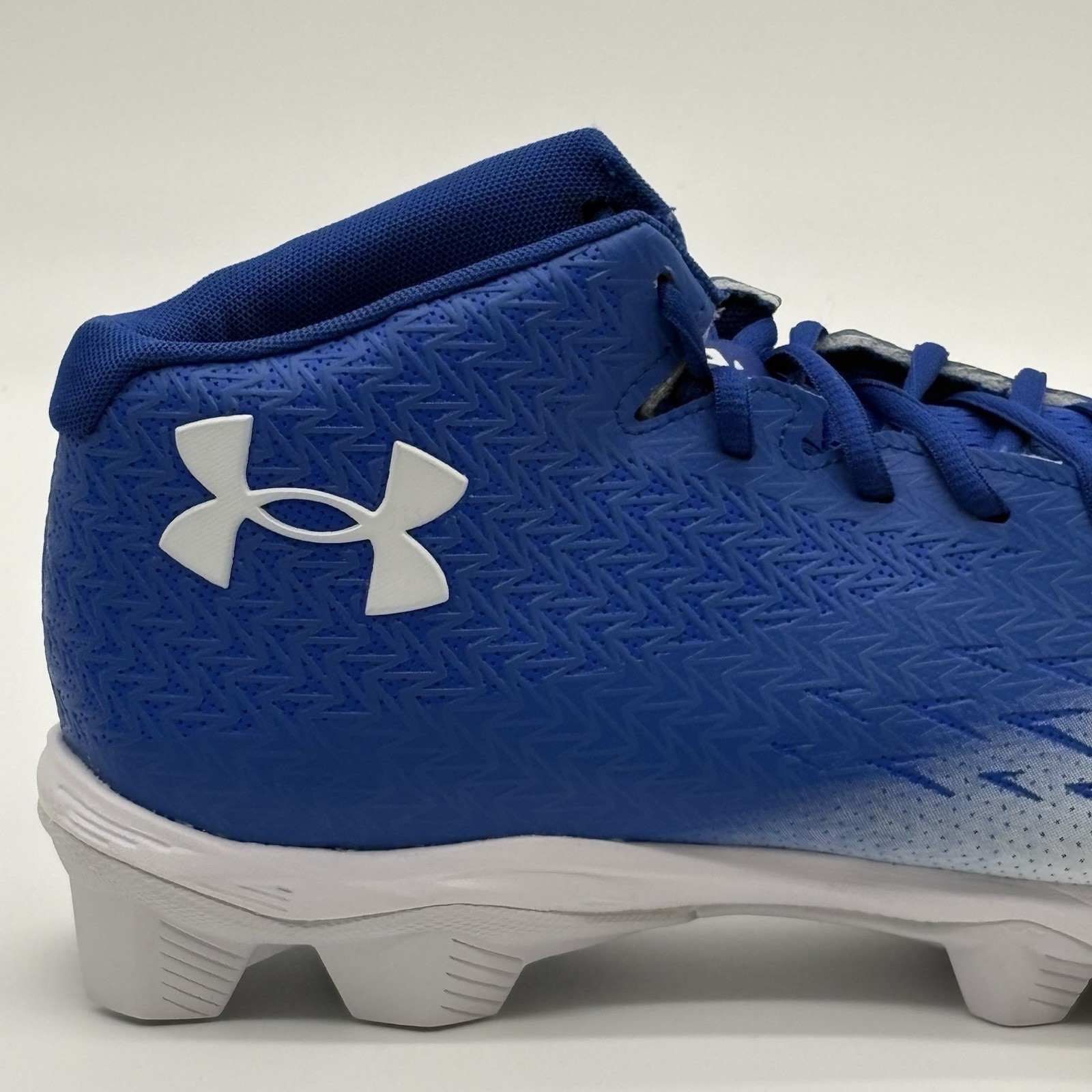 Under Armour Spotlight Franchise RM 4.0 Royal Blue Football Cleats Mens Size 12