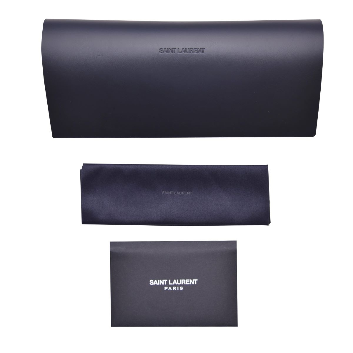 Saint Laurent SL-M131 003 Sunglasses Havana/Green Rectangle Shape 52mm