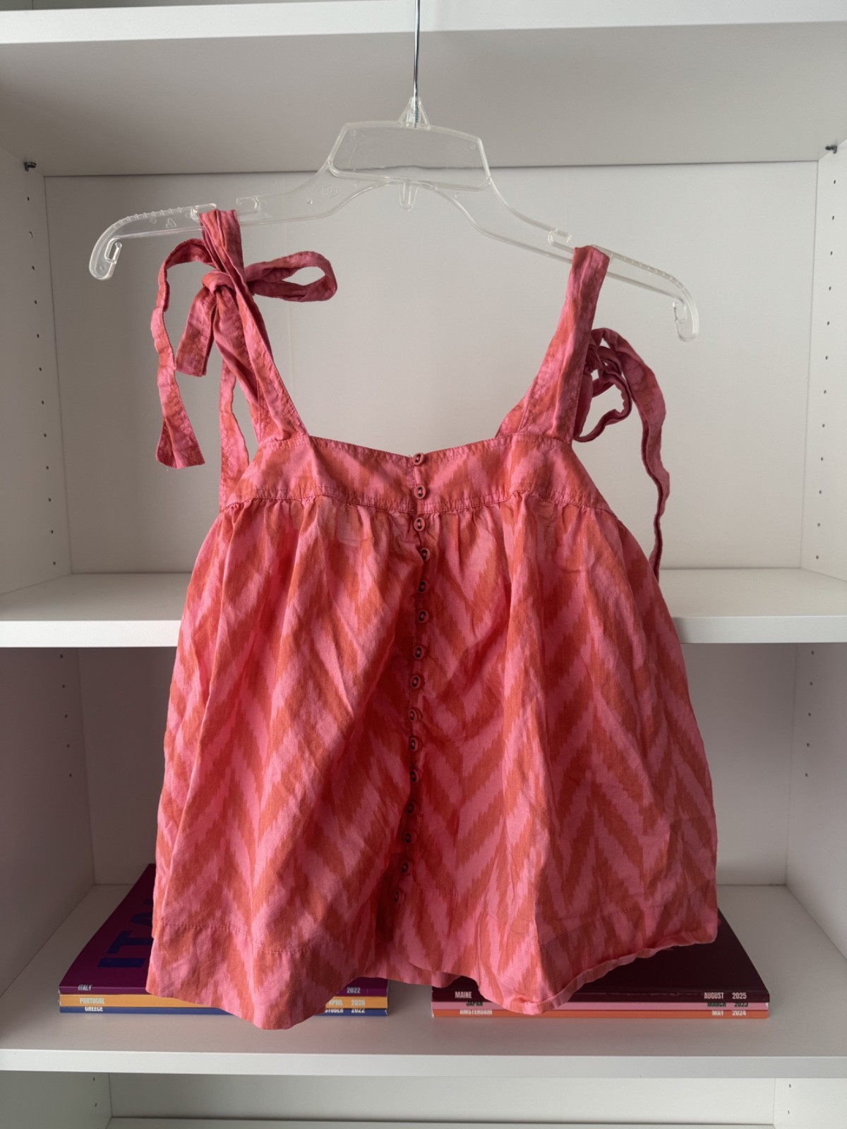 ULLA JOHNSON Iris Tank in Bougainvillea Size 2