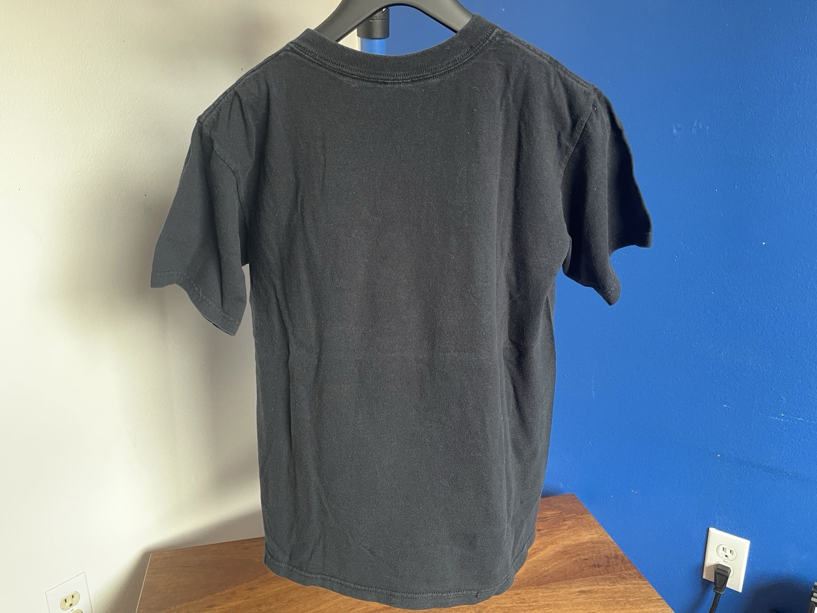 Vintage Early 2000’s Nirvana Fender Guitar Neck T-Shirt Anvil Tag Black Grunge