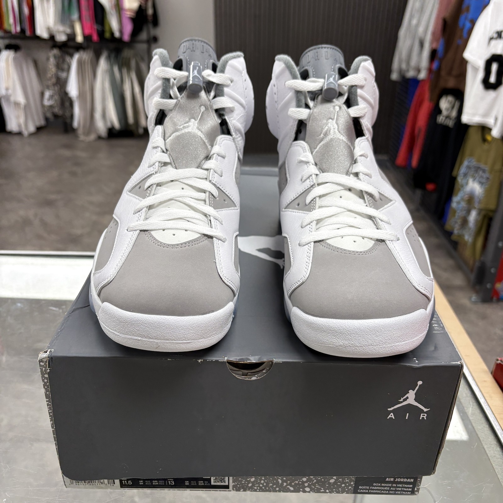 Size 12M/13.5W – Jordan 6 Retro Cool Grey CT8529-100