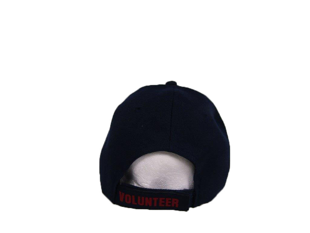 Dark Navy Blue Volunteer Firefighter Fire Fighter Baseball Cap Hat (RAM) C1001