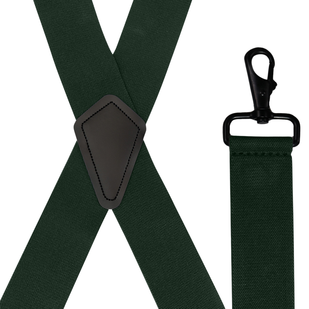 Men’s Suspenders – Various Colors, X Style Belt Loop Trigger Snap, USA Made