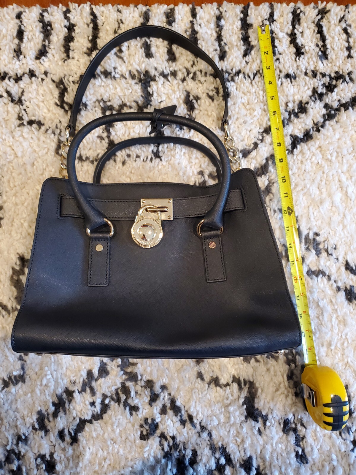 Michael Kors East West Hamilton Leather Purse