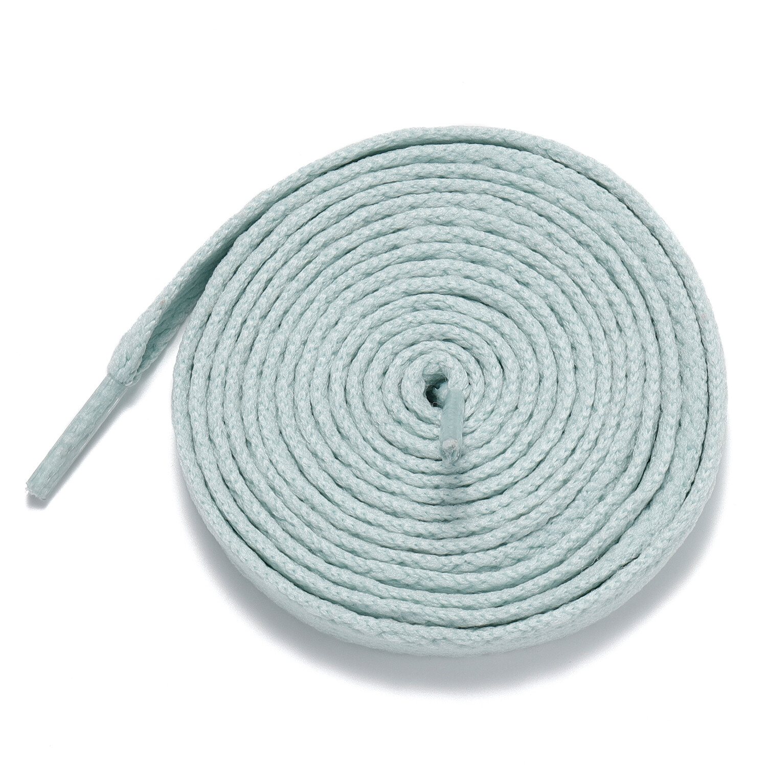 1Pair 24 27 36 45 63 72 Inch Flat Shoelaces Replacement for Sneakers Mint Green