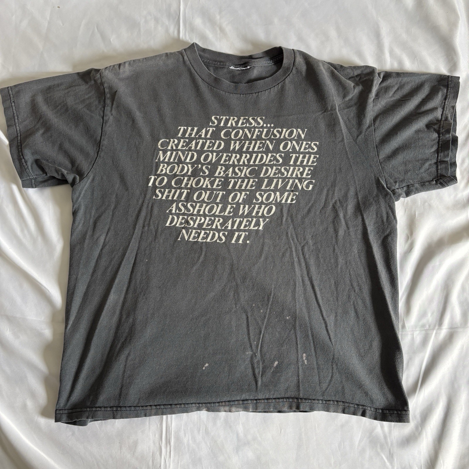 Vintage Motorcycle Shop Shirt Superior Huntington Ny Unique Distressed Size Md