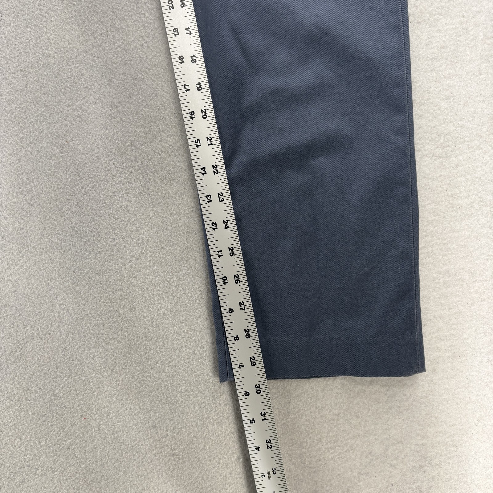 Bonobos Chino Pants Mens 33×30 Blue Stretch Straight Flat Front Preppy