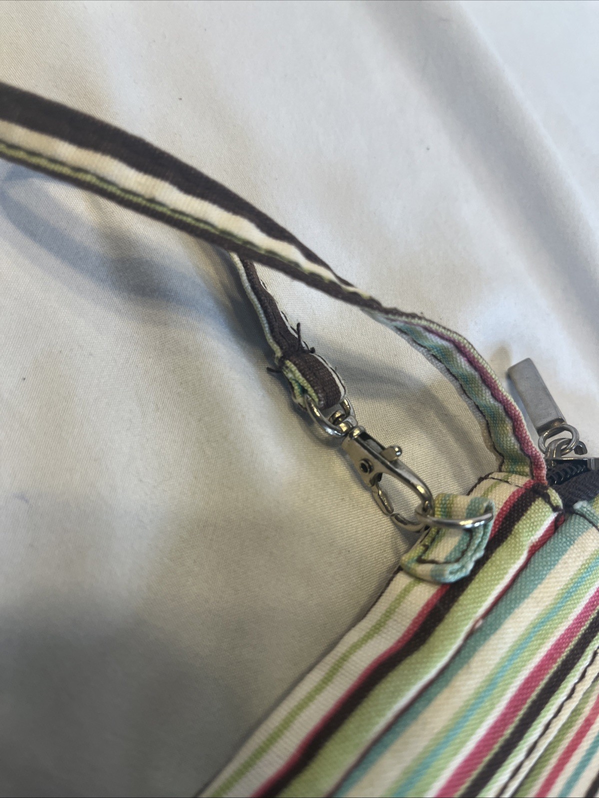 Initials Inc Wristlet Wallet Colorful Stripe ID Holder 5.5 x 3.5 Inches