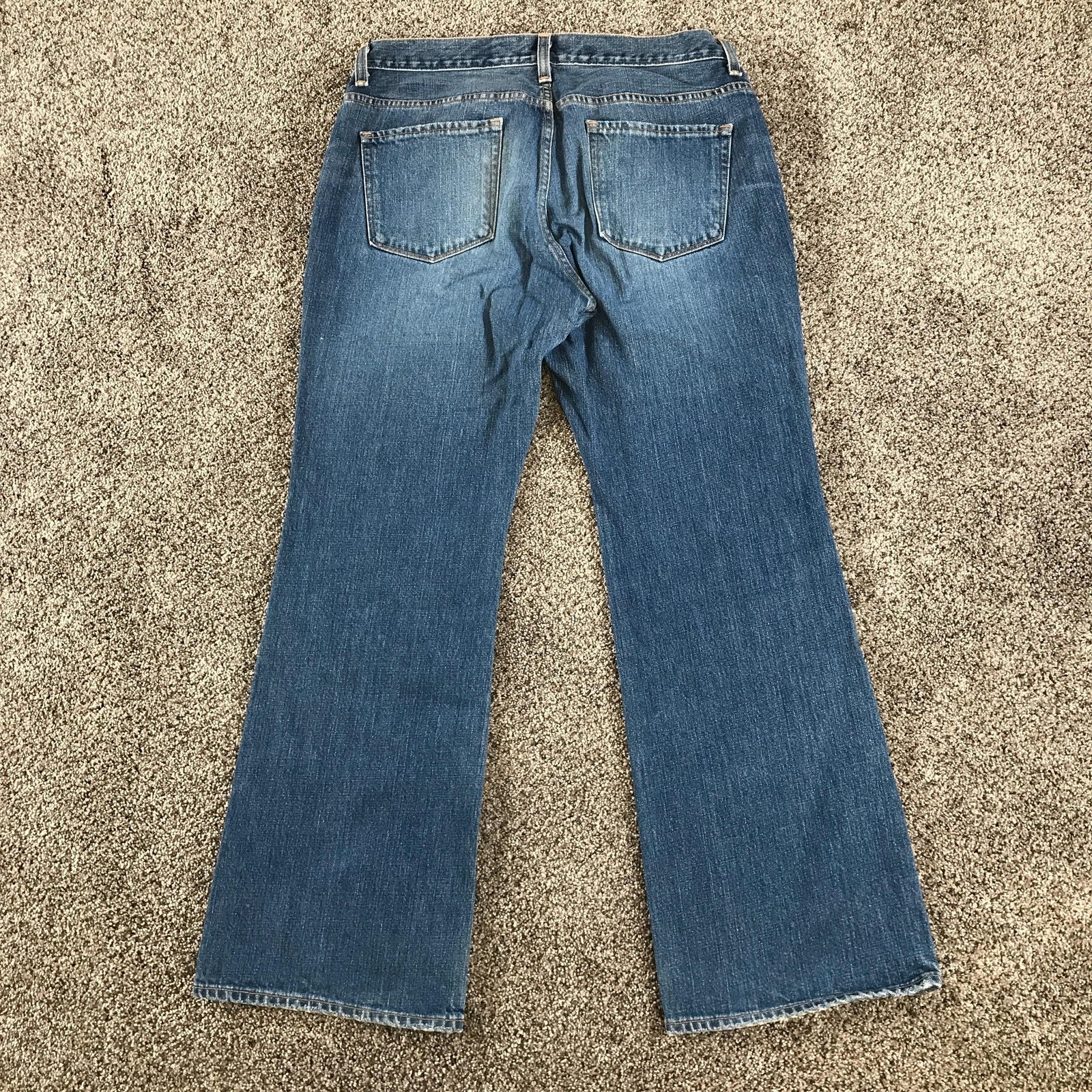 Vintage Gap Low Rise Bootcut Jeans Womens 12 Blue Med Wash Cotton Denim