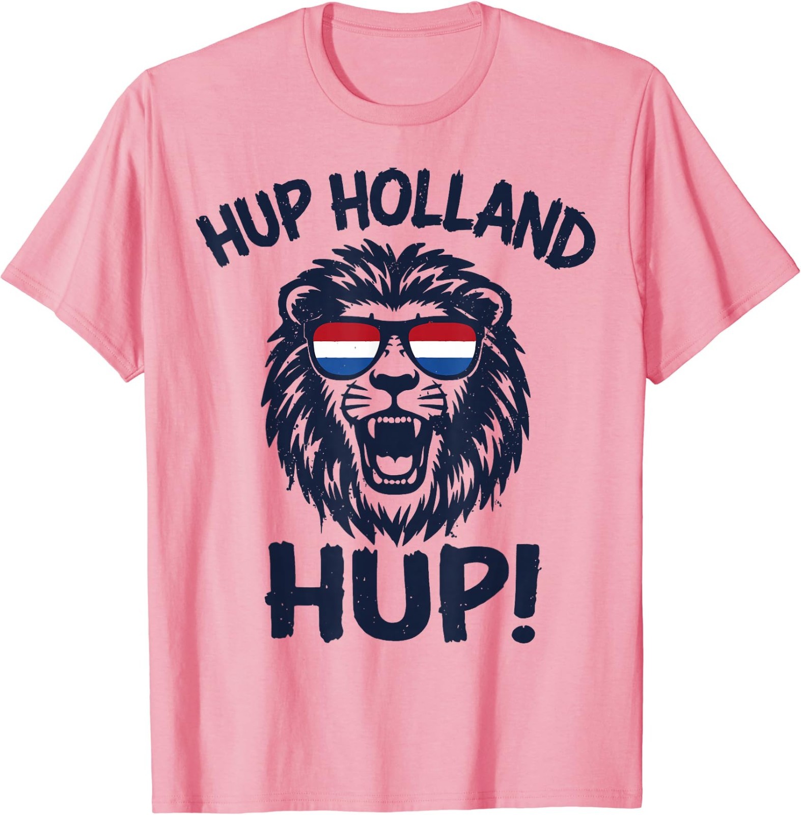 Hup Holland, Netherlands Flag Lion, Nederland Dutch Orange T-Shirt