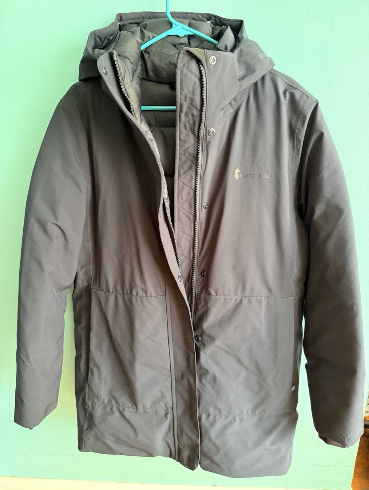 Cotopaxi women’s down parka, Dark blue Size M