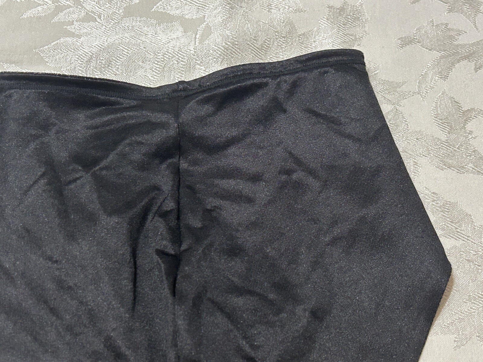 TC FINE INTIMATES Waistline Black Medium Control Brief Womens M #317