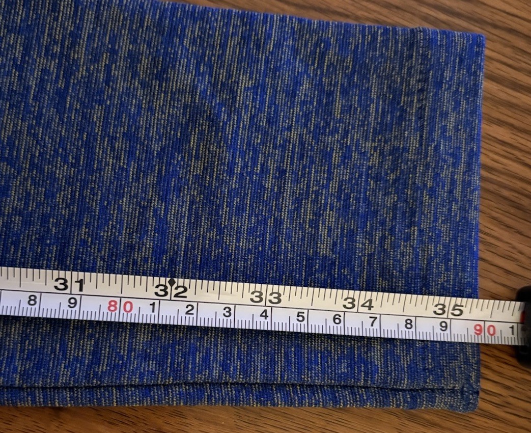 Seven Apparel Fleece Lined High Rise Stretch Leggings Blue Flecked M