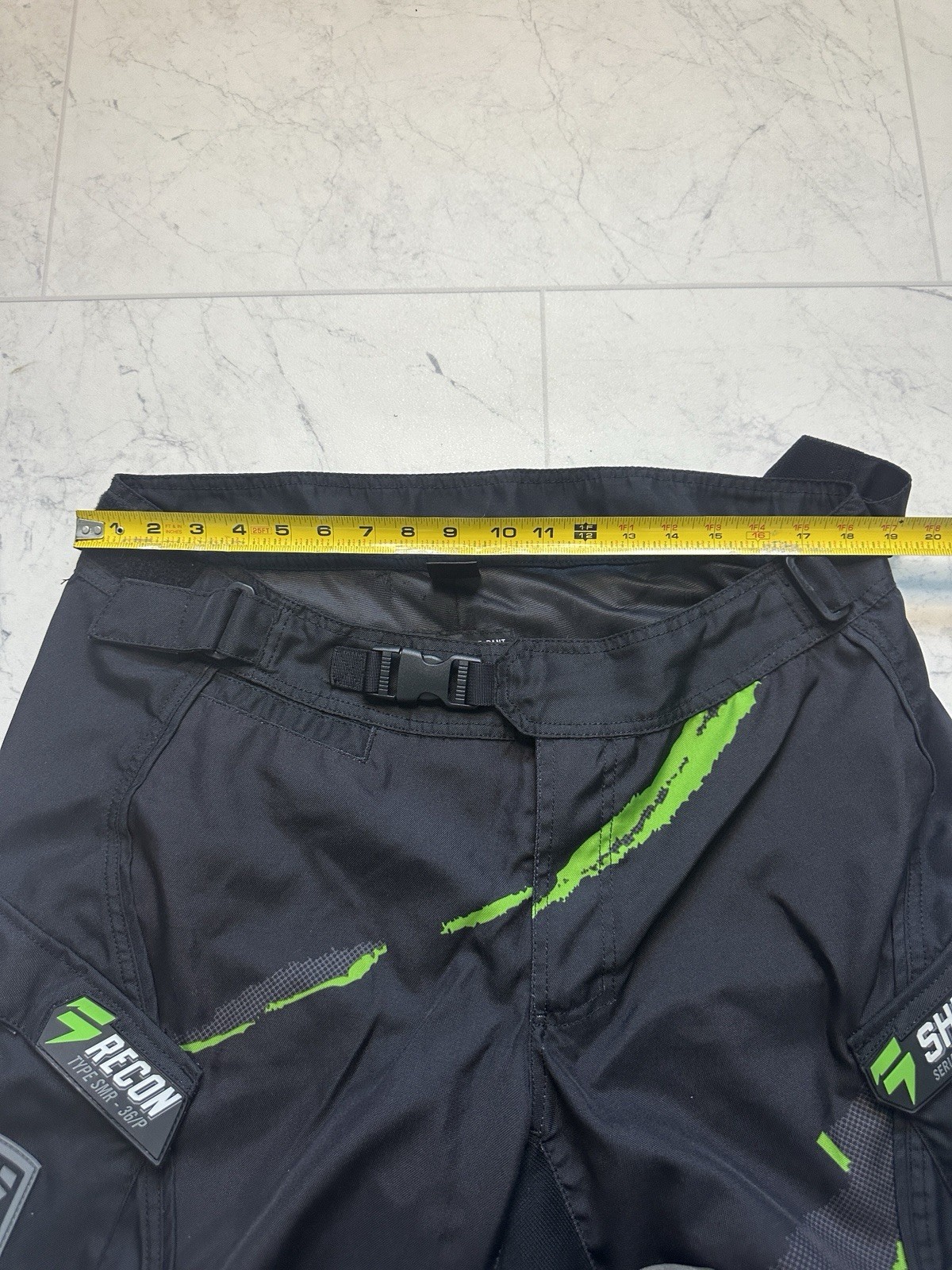 Vintage Shift Recon Freestyle Pant Mens 38 Black Cargo Moto Gorpcore Streetwear
