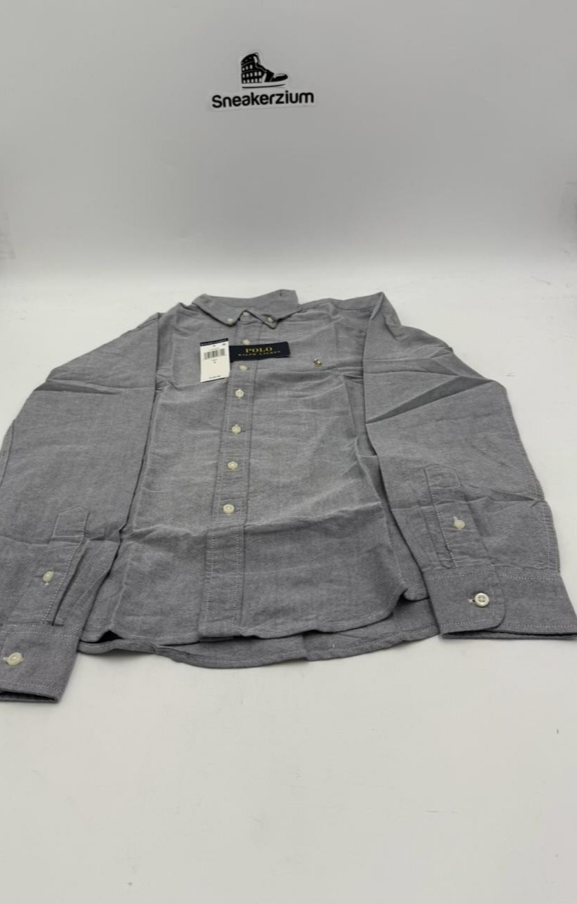 Polo Ralph Lauren The Iconic Oxford Shirt Grey Brand New All Sizes