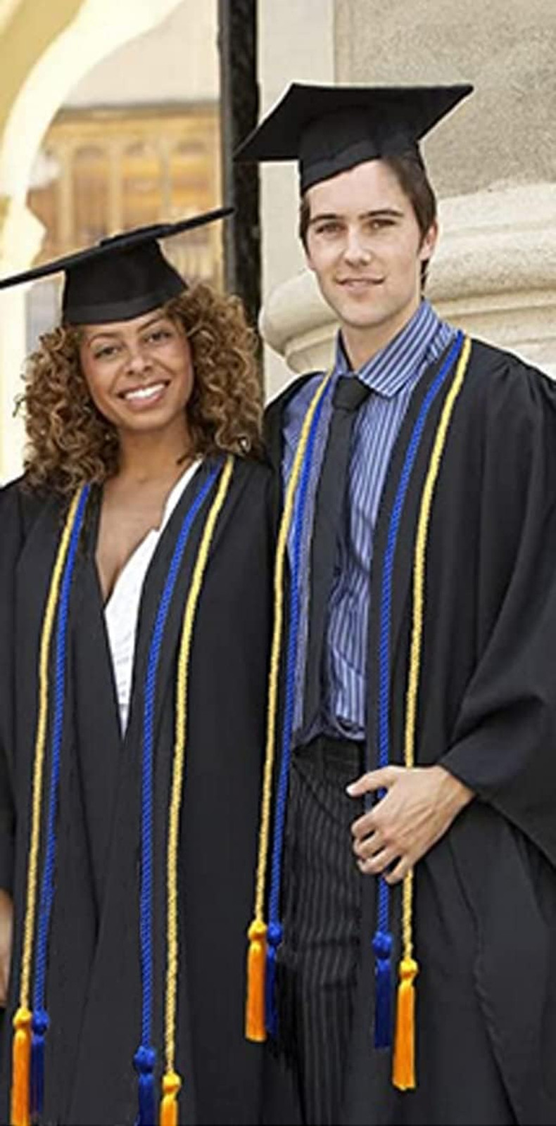 National Honor Society Polyester Honor Cords for Graduation – Royal Blue