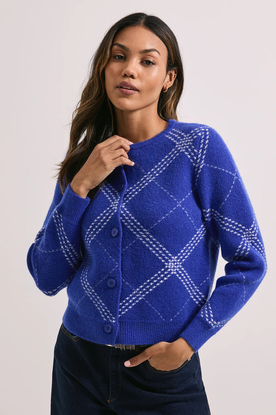 Dorothy Perkins Blue Cardigan Womens Casual Jumpers & Cardigans