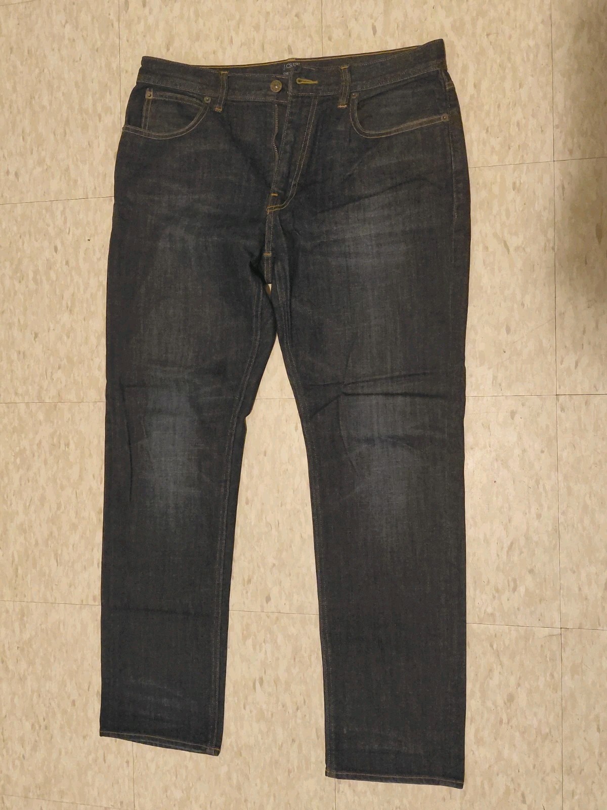 J.CREW MEN’S THE SUTTON JEANS DENIM 5 POCKET JEANS BLUE 31 X 30