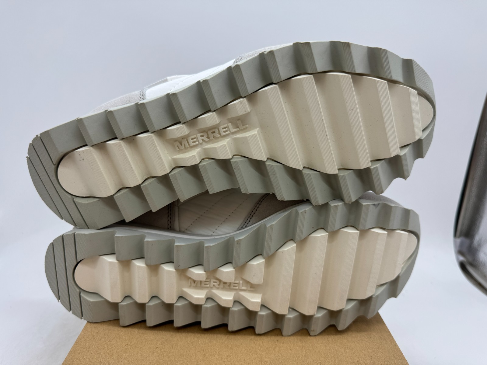 Merrell Alpine Moc Strap Polar Comfort Shoes Womens White Blanc Casual – 9.5