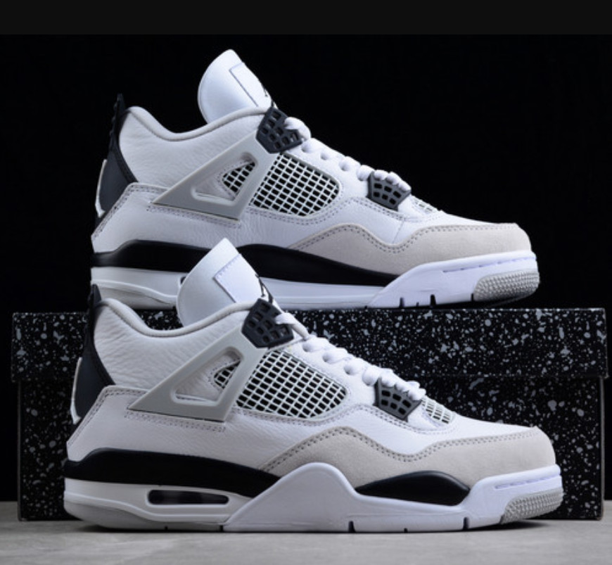 Air Jordan 4 Retro “Military Black” Men Mid-Top Basketball Sneakers DH6927-111