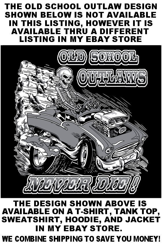 HENRY J KAISER OLD SCHOOL MUSCLE HOT ROD OUTLAW GASSER DRAG CAR SKULL WORK SHIRT