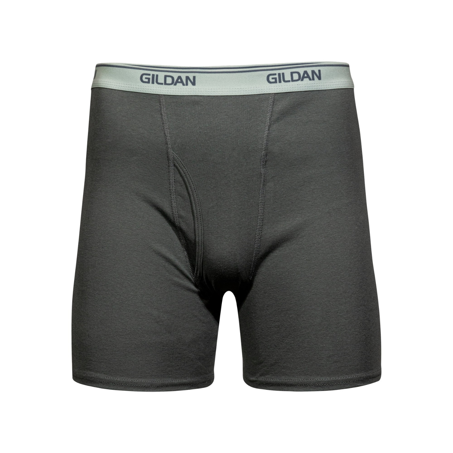 Gildan Men’s Boxer Briefs 10 Pack Soft Cotton Underwear S-2XL Navy Charcoal Grey