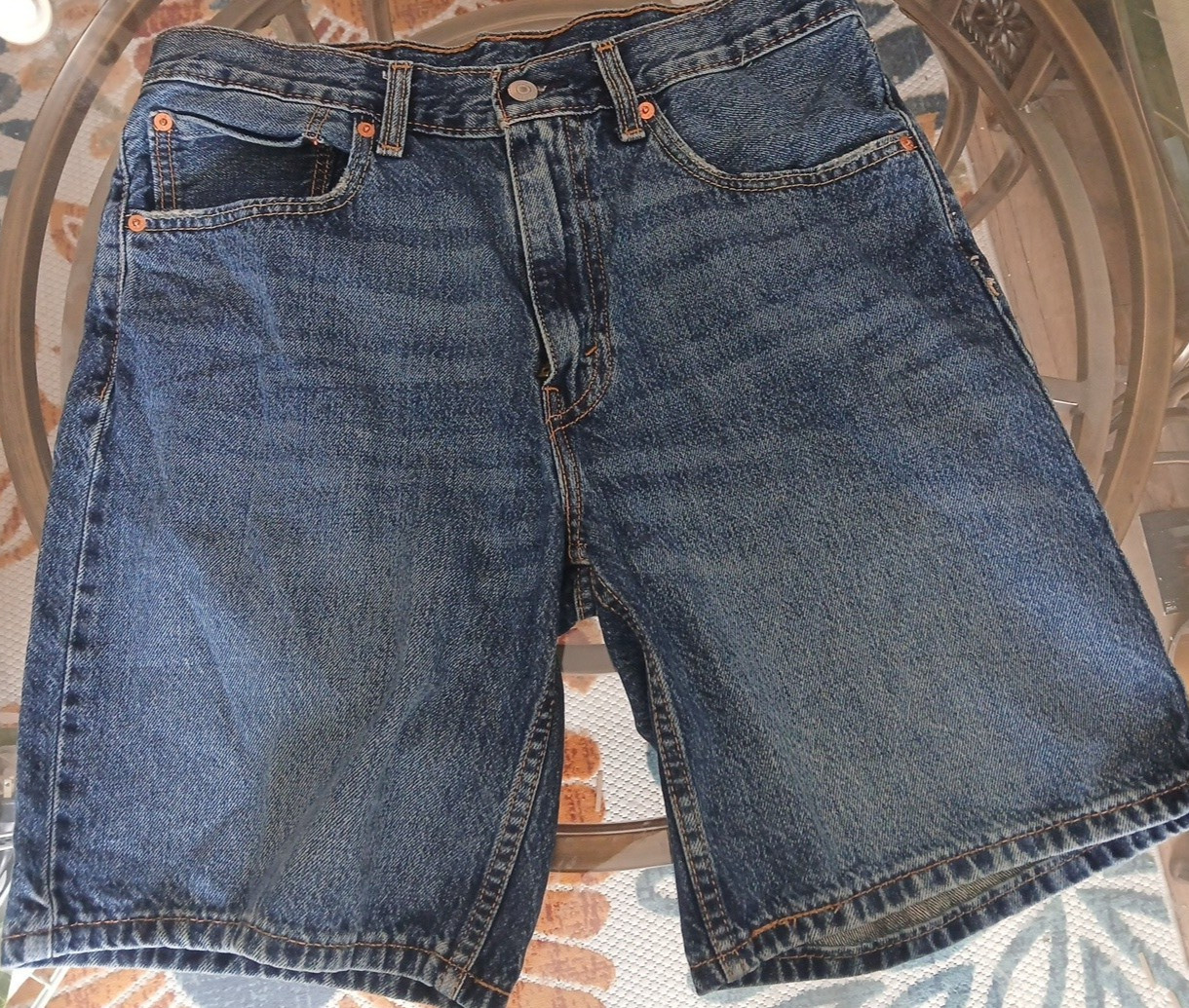levis 454 jean shorts men sz 32