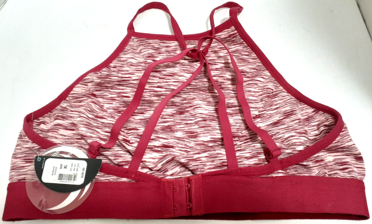 HALF MOON MODERN MOVEMENT Active Wear SPORTS BRA SIZE XL HIGH NECK-New with Tags