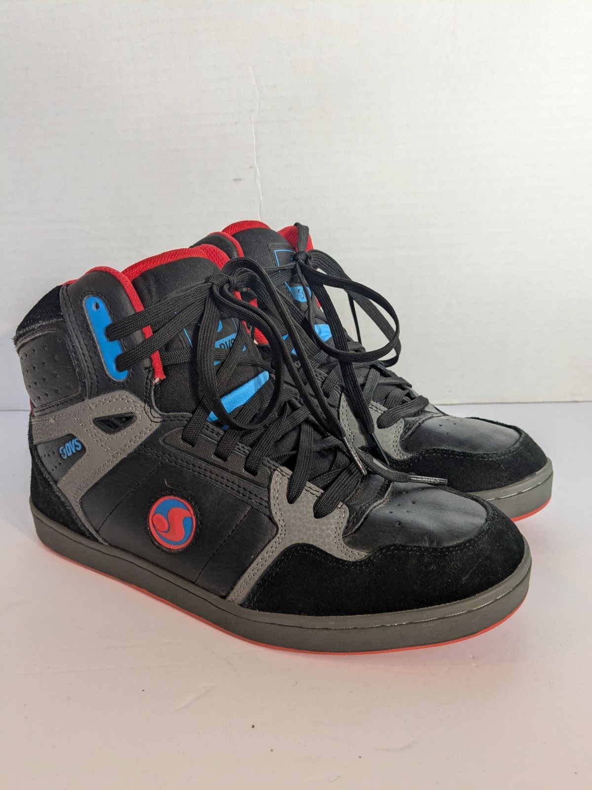 DVS Men’s Honcho Skate Shoes – Size 9 US – High Top Skater Fat Tongue Sneakers