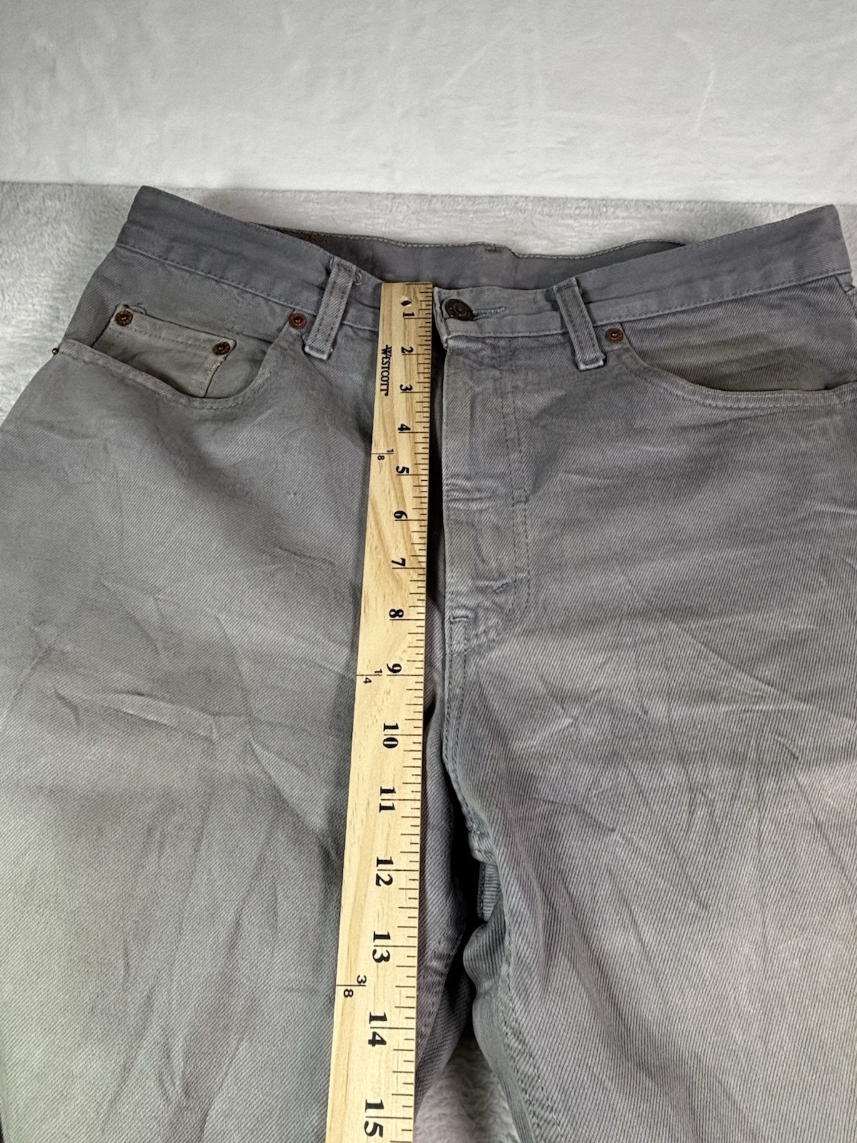 VINTAGE Levi’s 615 02 Men’s Jeans Size 33×32 Regular Straight Fit Orange Tab