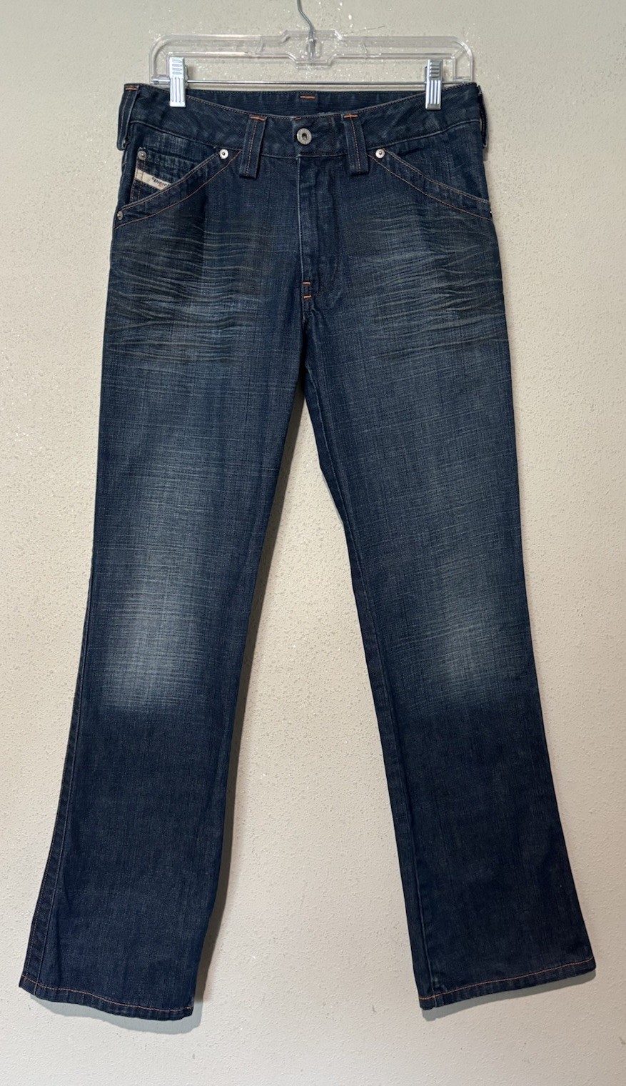 Vintage Diesel Men’s Bootcut Jeans 30×33.5 Made In Italy MM15