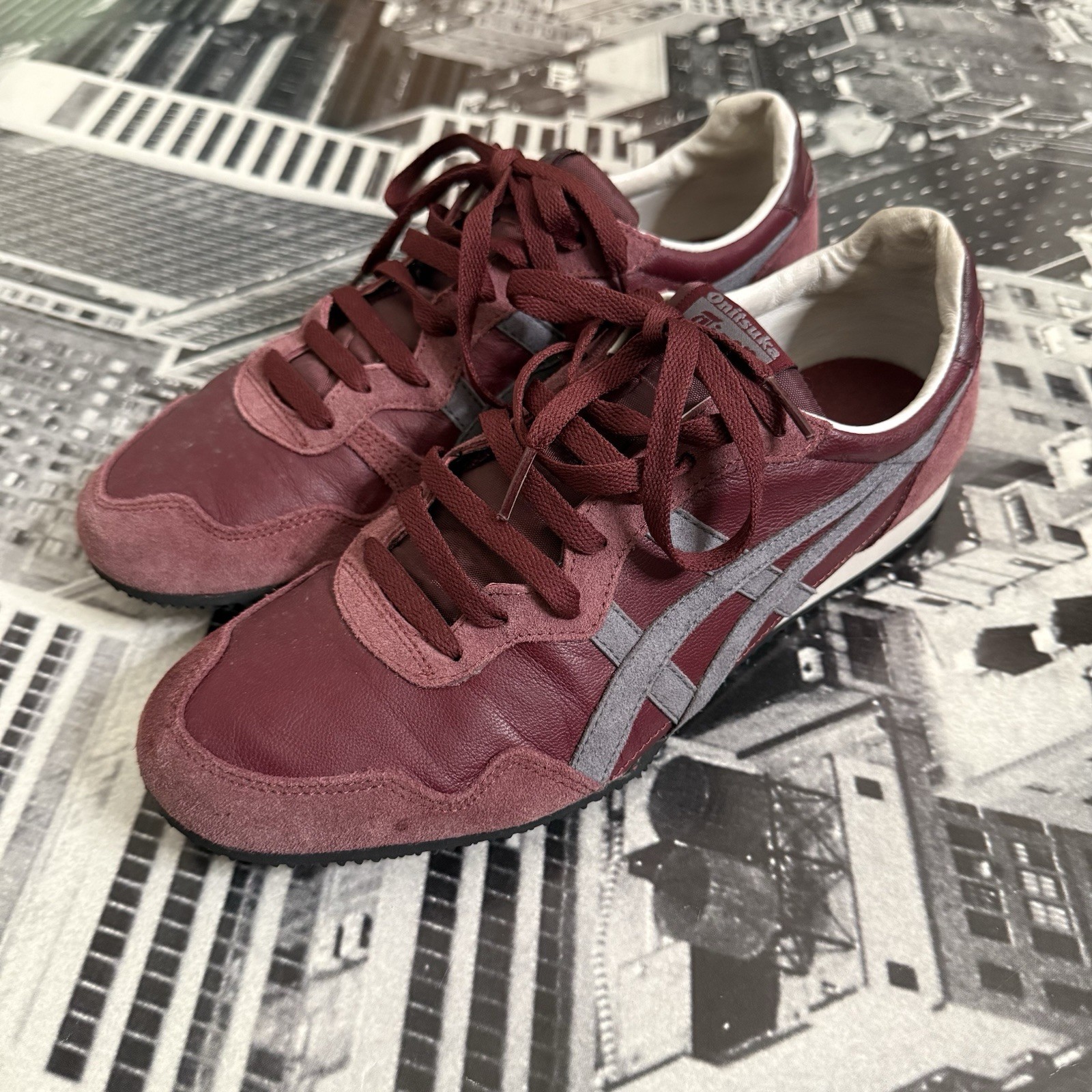 Onitsuka Tiger | Serrano LE | US Men 9.5 | Red/Red | Suede | Leather | Pristine
