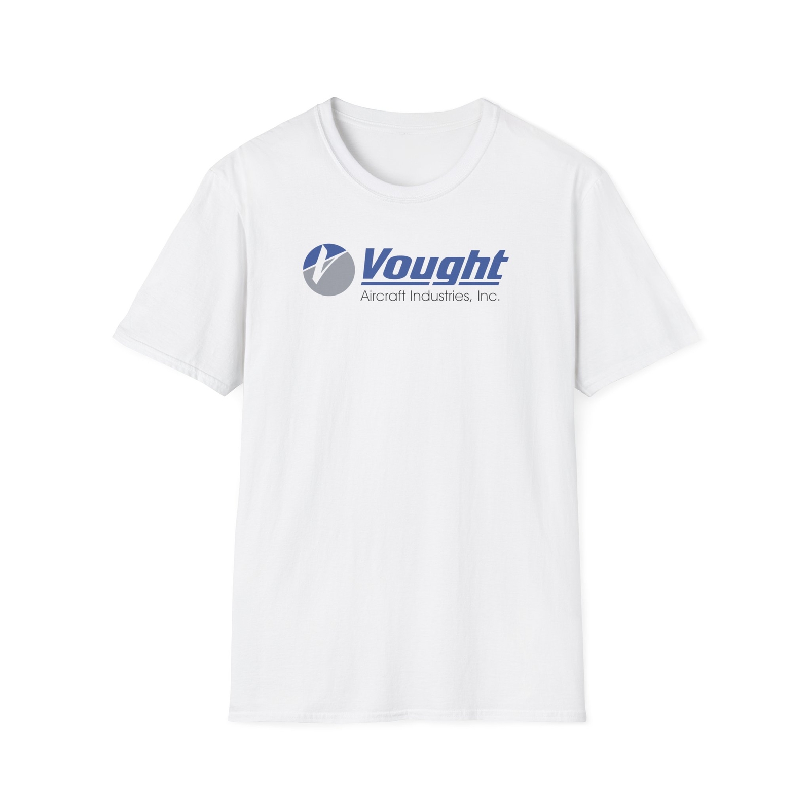 Vintage-Inspired Vought Aircraft Gildan Softstyle T-Shirt Casual Aviation Lovers