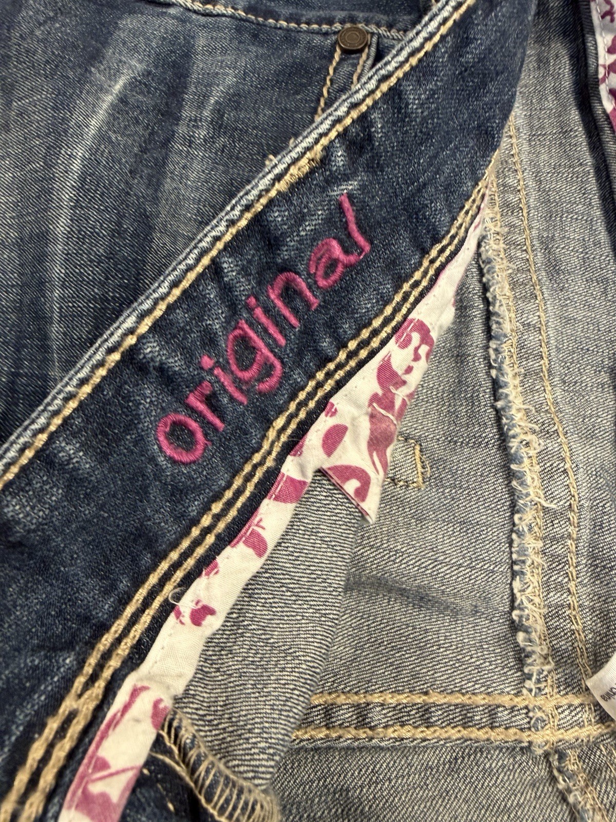 Maurices Original Fit Bootcut Denim Jeans Size 20 Short Stretch Mid Rise Western