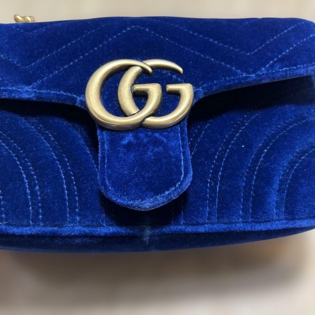 GUCCI GG Marmont Velvet Gift Present 0611b